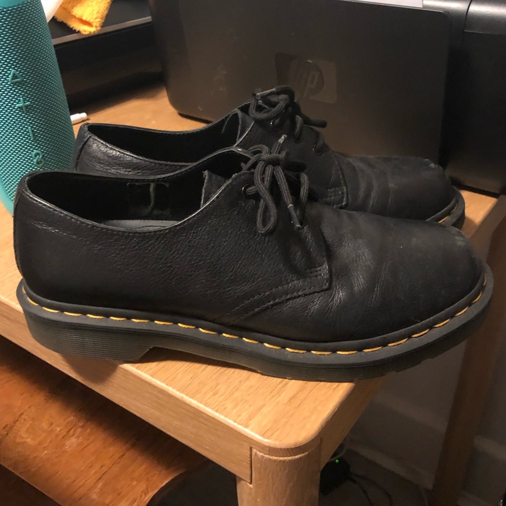 Black Dr Martens 1461 Oxford Shoes